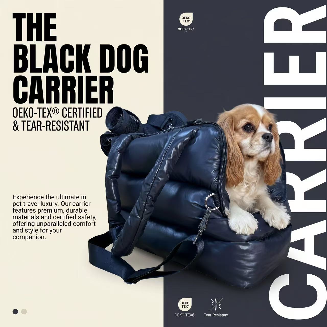 Dog Carrier Bags -black