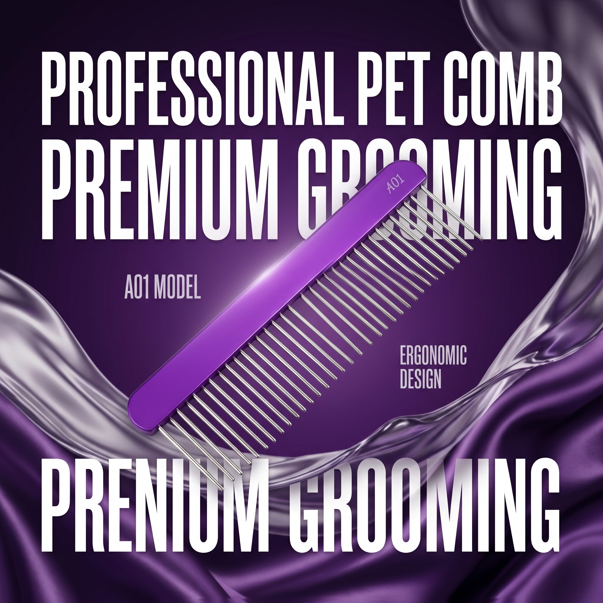 Gleam Comb/Dark Purple